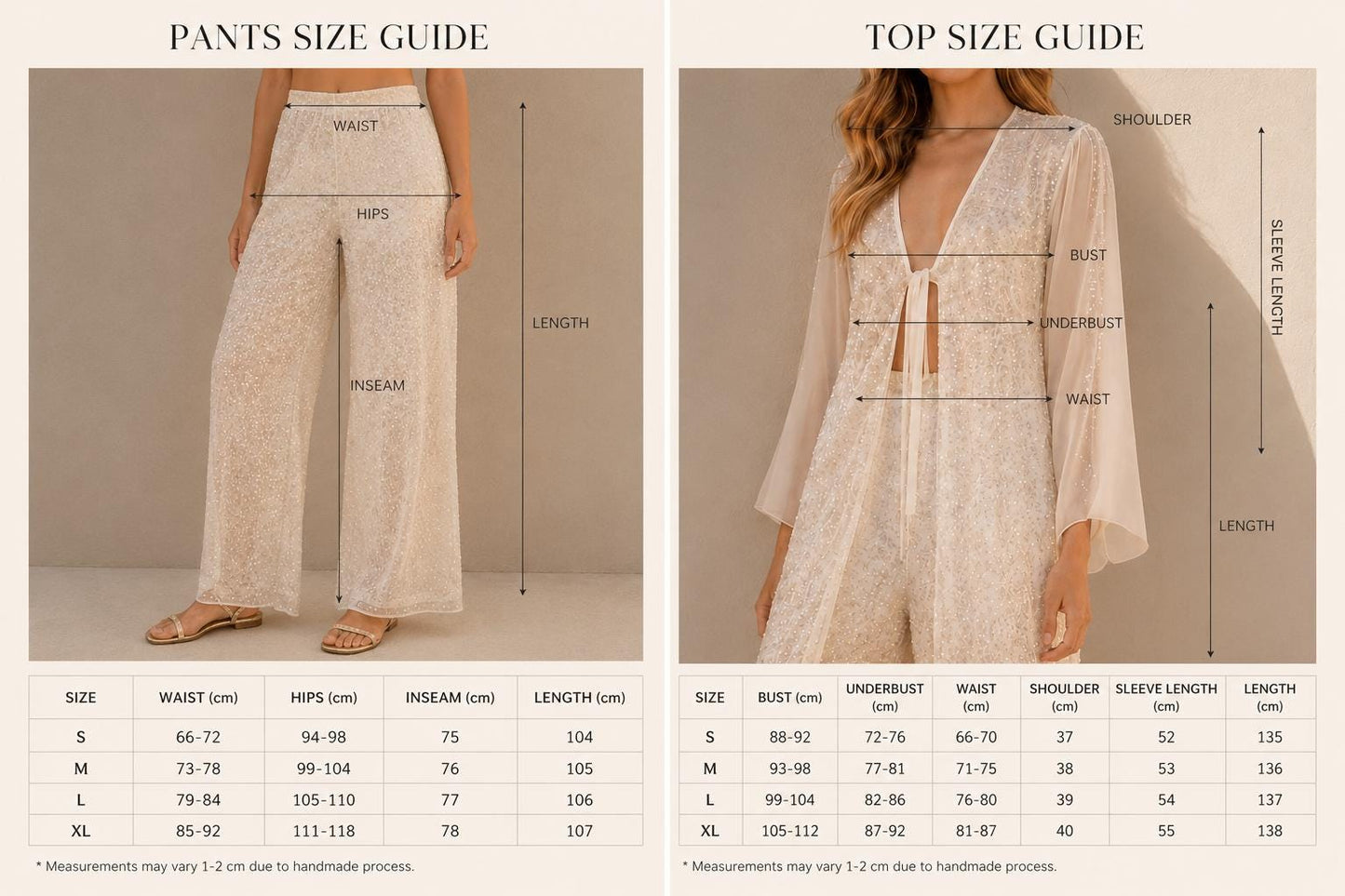 Sequin Kaftan Pants Set, White Bridal Resortwear, Boho Glam Two-Piece Outfit